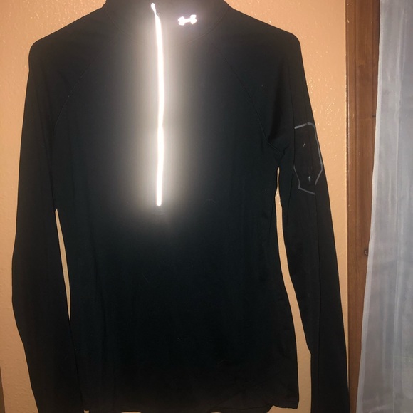 Medium Underarmour 1/2 Zip Running Top - Picture 1 of 4